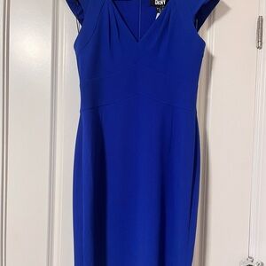 DKNY Women's Blue Dress